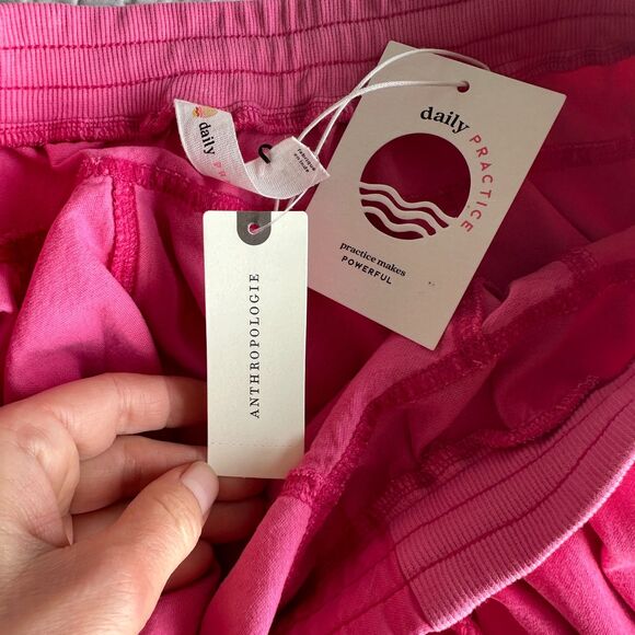 Daily Practice by Anthropologie Courtside Mini Skirt Size M New Pink - Picture 2 of 4